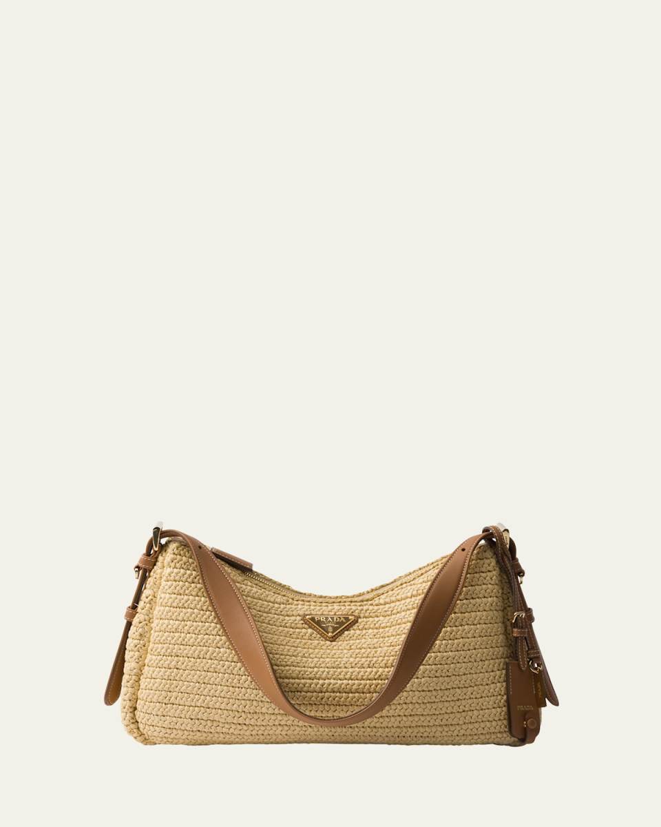Zip Crochet Shoulder Bag